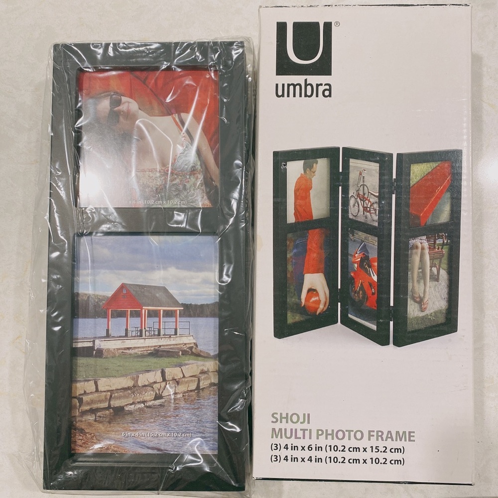 Umbra Shoji 4 by 6 Wood Multi-Opening Frame